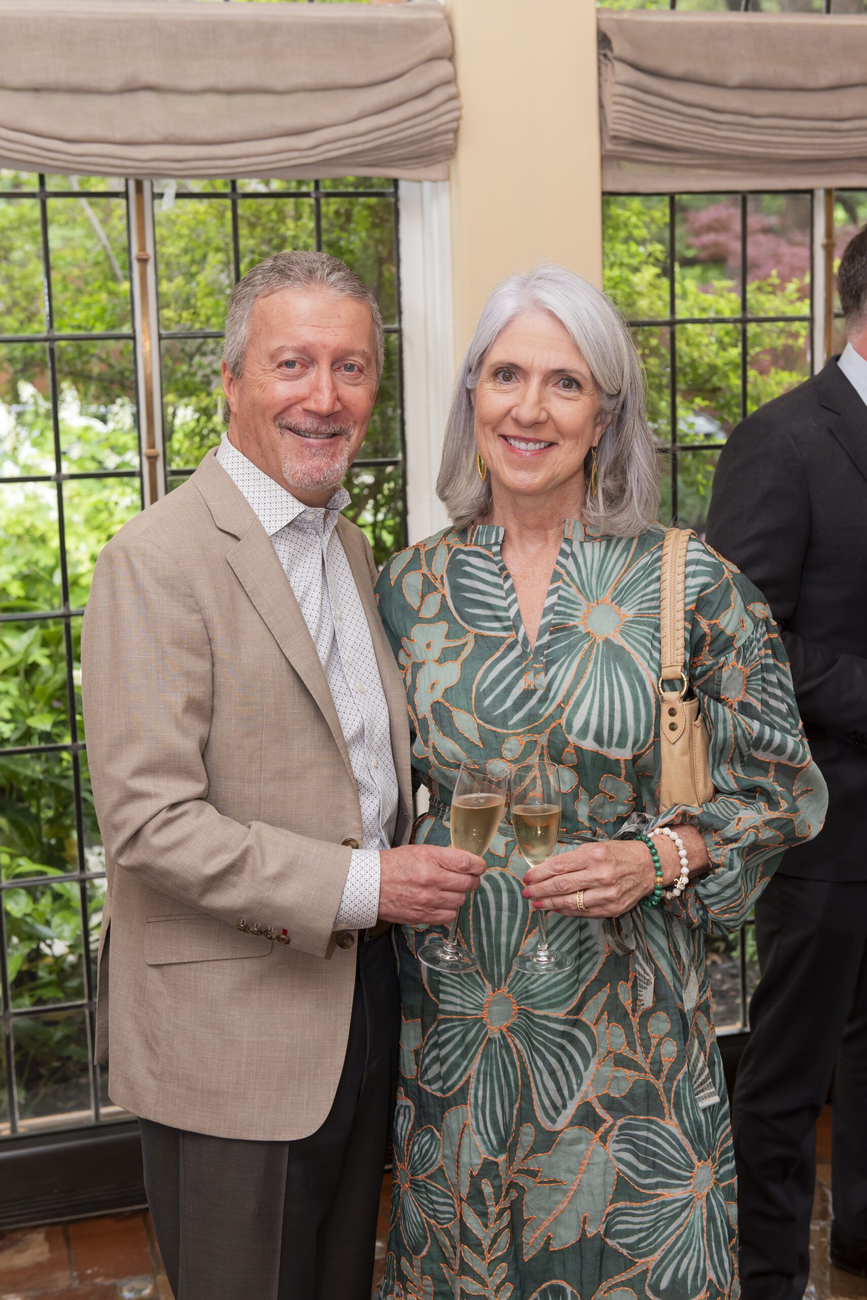Carol and Kevin March at the 2025 Tocqueville Society Luncheon