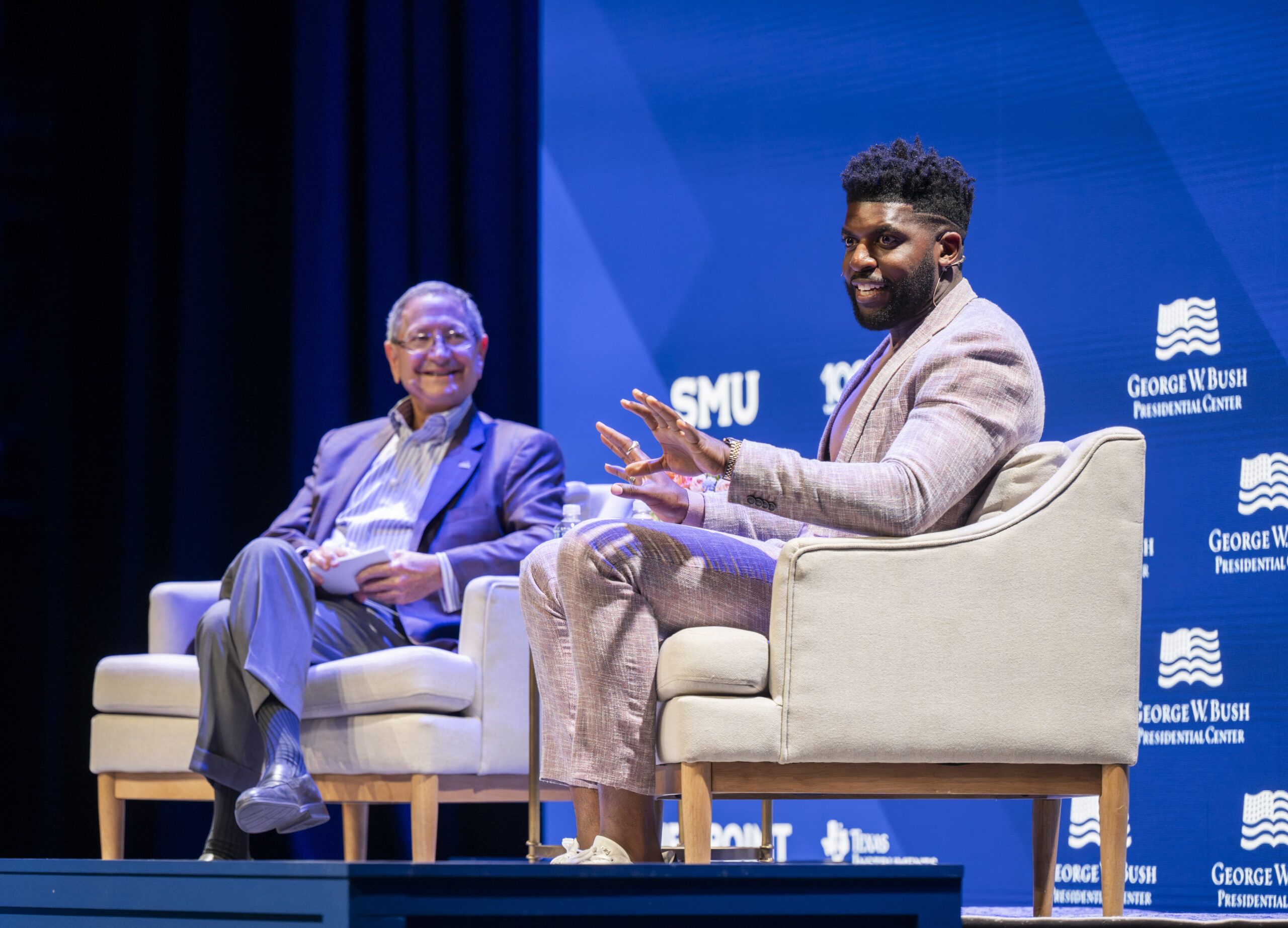 Emmanual Acho at Bush Center event