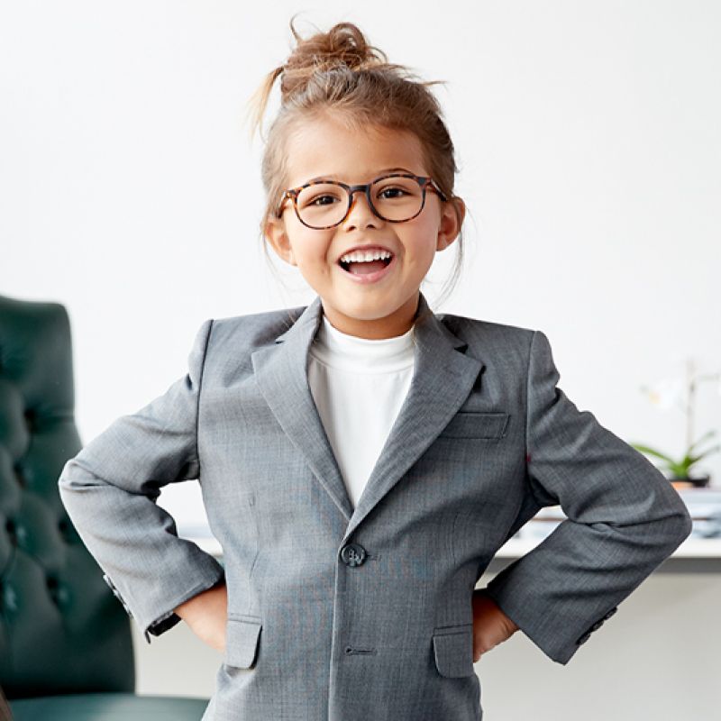 gentleman helps gorgeous haired woman with taxes